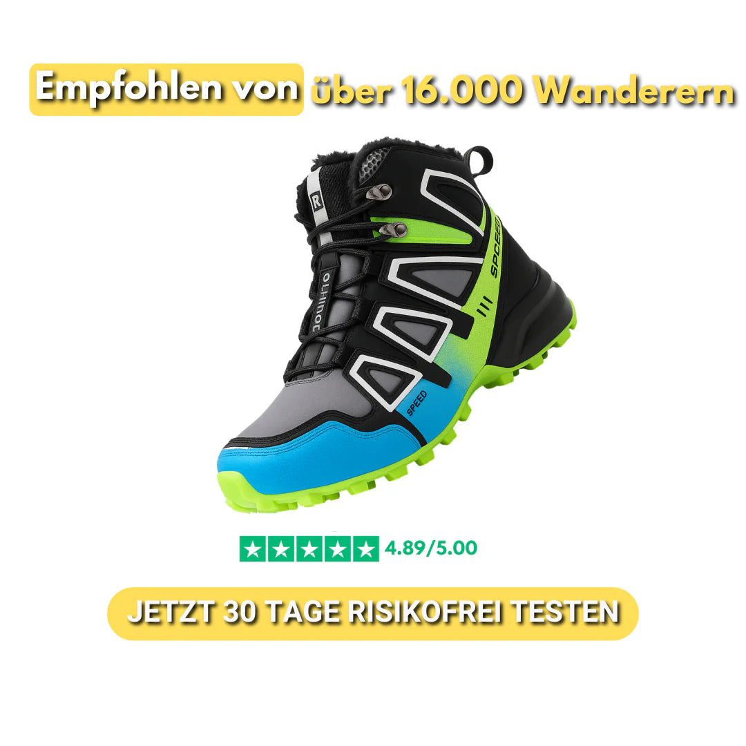 NEU SwissTrek™ 3.0 - Ergnonomischer Trekkingschuh von Loyana