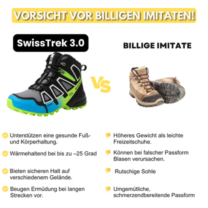 NEU SwissTrek™ 3.0 - Ergnonomischer Trekkingschuh von Loyana